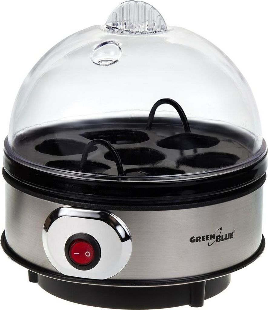 GreenBlue automatic egg cooker power up to 7 eggs measuring Produktbild 