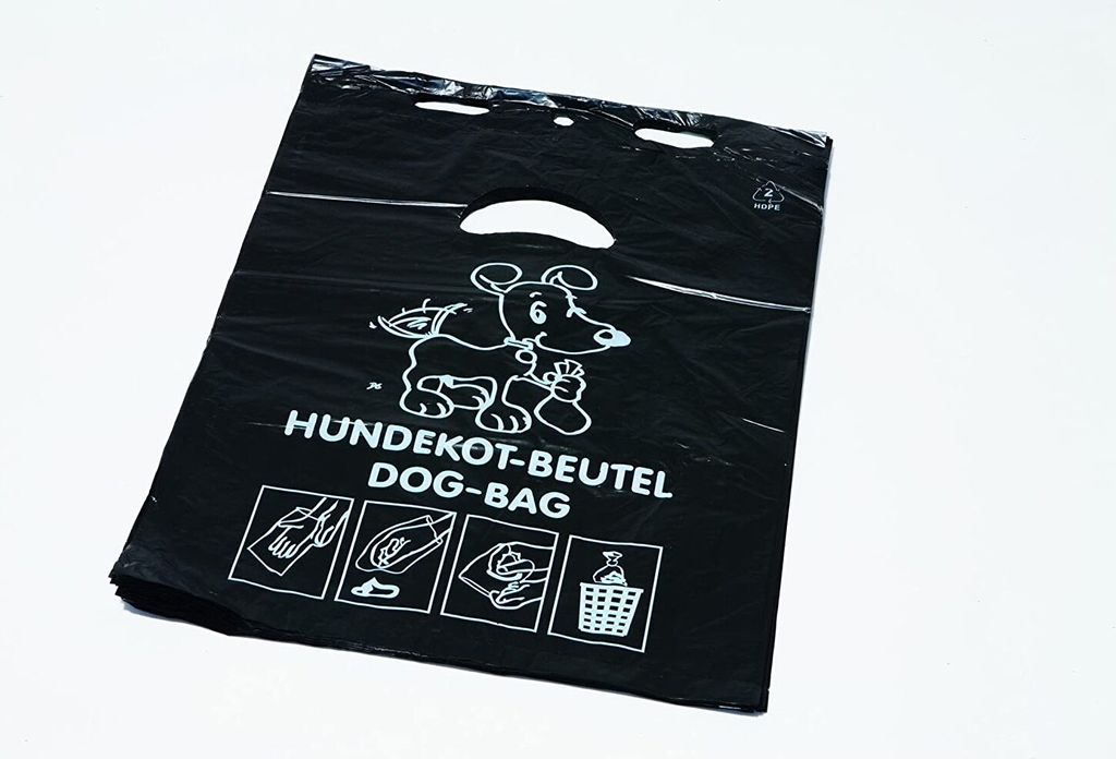 trale hondenpoepzakken, gemaakt van HDPE-folie, 3 liter Productafbeelding 
