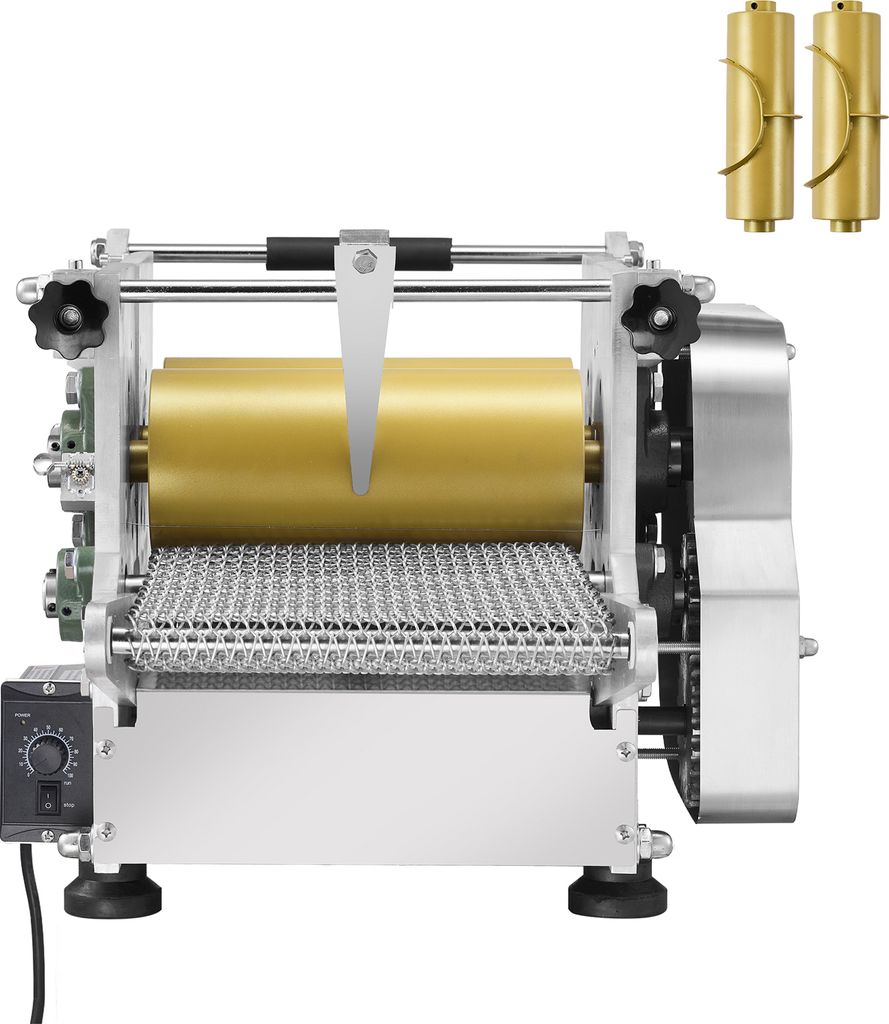 SucceBuy Elektrischer Tortillamaker für Mais-Tortillas, 4 + 6 Zoll