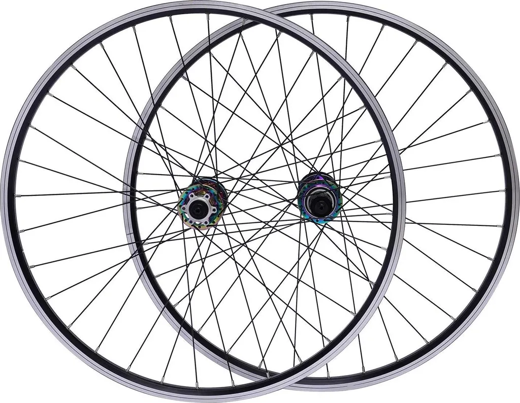 Roues de VTT 29 pouces pour randonnée et montagne alliage noir 7-12V