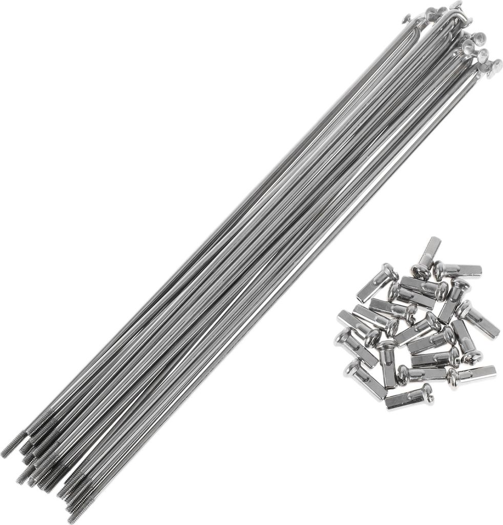 20 Satz 13G Fahrradspeichen 171mm Fahrradspeichen 304 Edelstahl Silberton