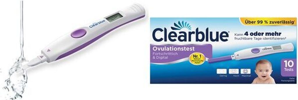 Clearblue Test di ovulazione avanzato e digitale, 20 anni Immagine del prodotto 