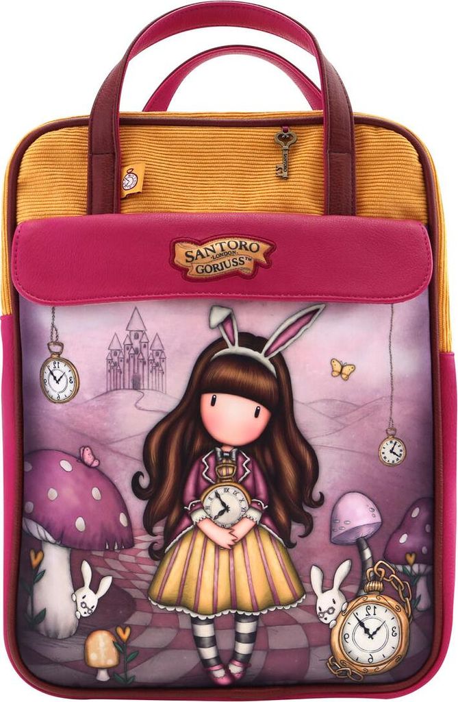 Rucksack Gorjuss Just one second Lachsfarben (27 x 10 x 37 cm)