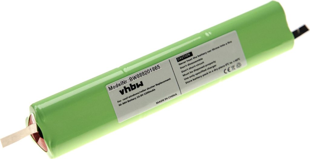 vhbw Akku Ersatz für Velux 946933, 946930 für Produktbild 1