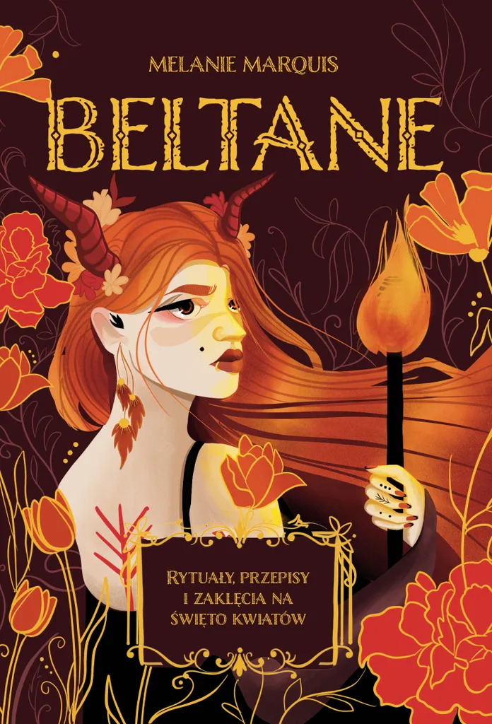 Guide Beltane Melanie Marquis en polonais rituels et traditions magiques