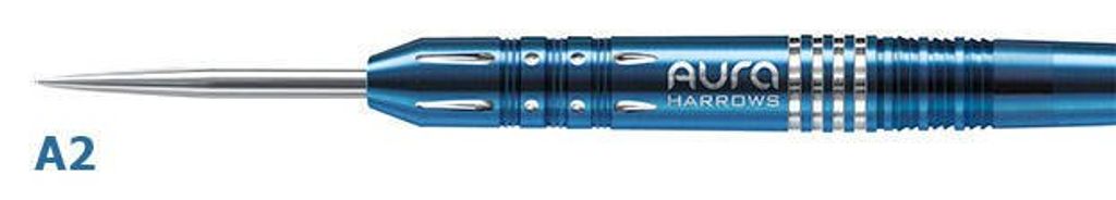 Harrows Steeltip VividBlue Darts - Präzise Brass Dartpfeile Mit Koffer