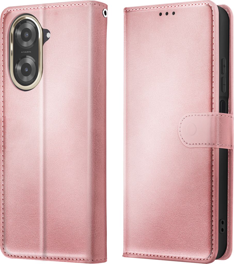 Avizar, Xiaomi Redmi A5 Etui, roségold, Video-Ständer, Champagnerrosa
