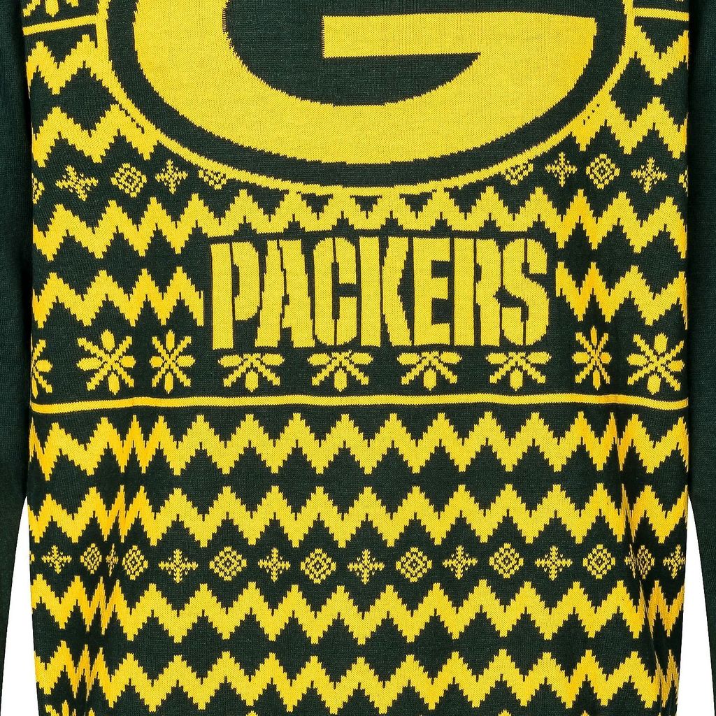 NFL Green Bay Packers Ugly Sweater Big Logo 2-Color Produktbild 4
