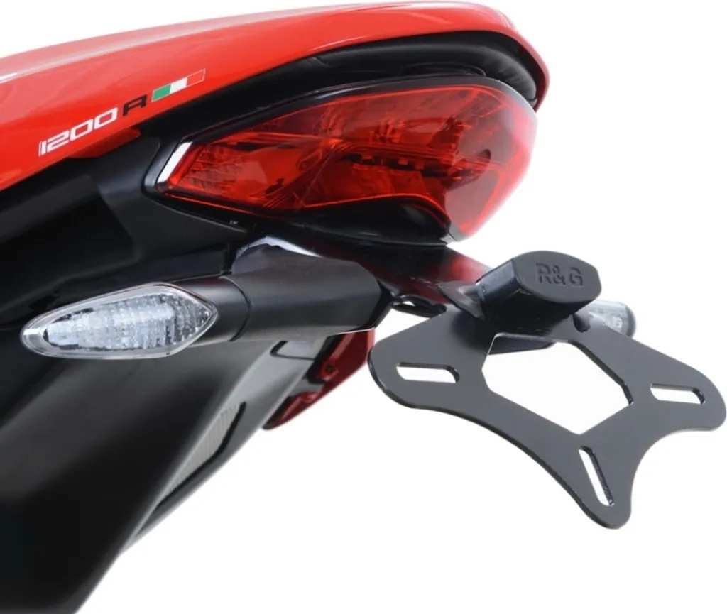 Support de Plaque Ducati Monster 1200R R&G : Fini le Garde-Boue Volumineux
