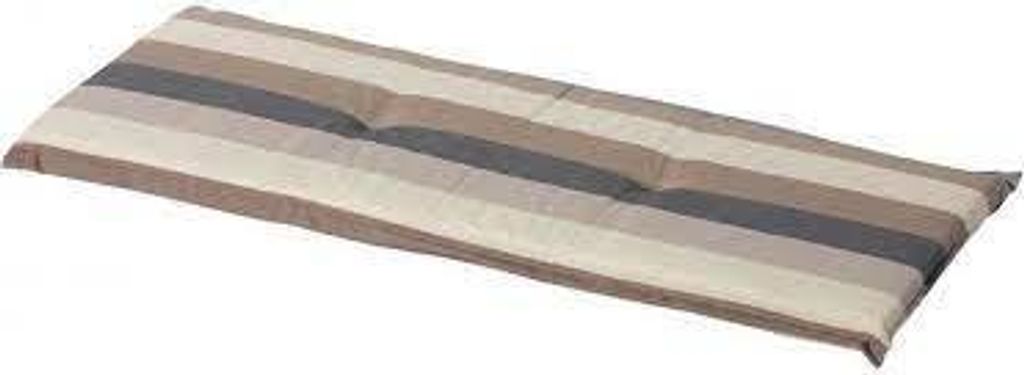 Madison Bankkissen 150 x 48 cm Victoria in Taupe – Wasserabweisend, ideal für Gartenbänke, kombinierbar mit Dekokissen