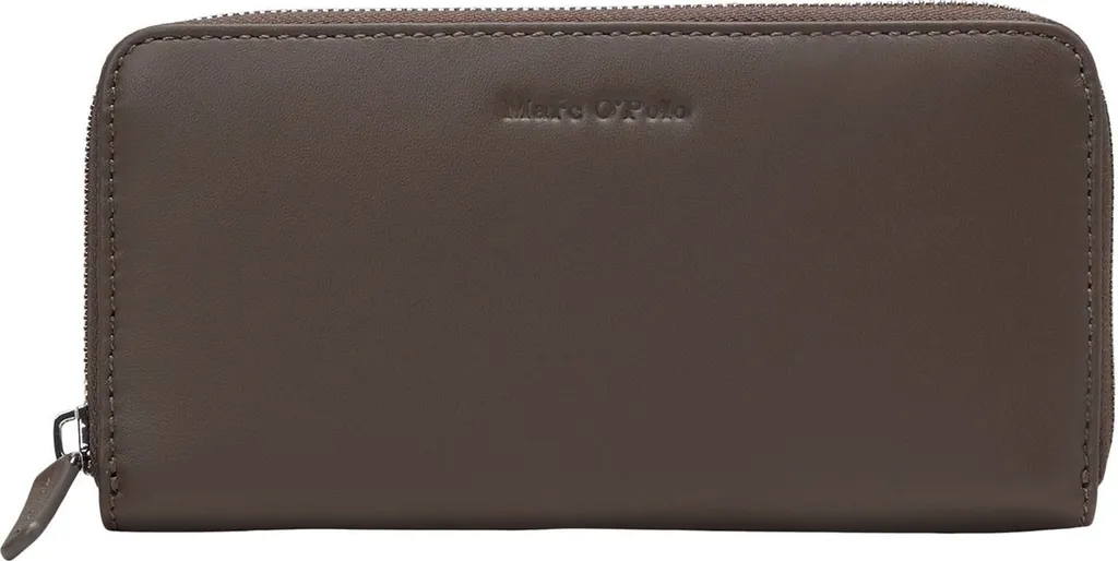 Marc O'Polo Finja Wallet Fall Brown: L'Accessorio Must-Have in Vera Pelle - 1