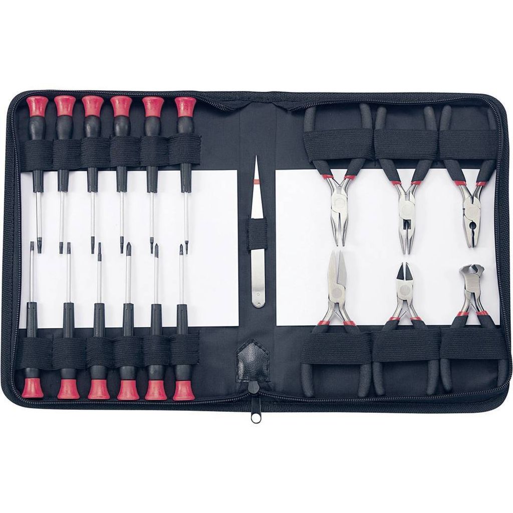 Basetech 814583 Werkzeugset Elektriker in Tasche 19teilig