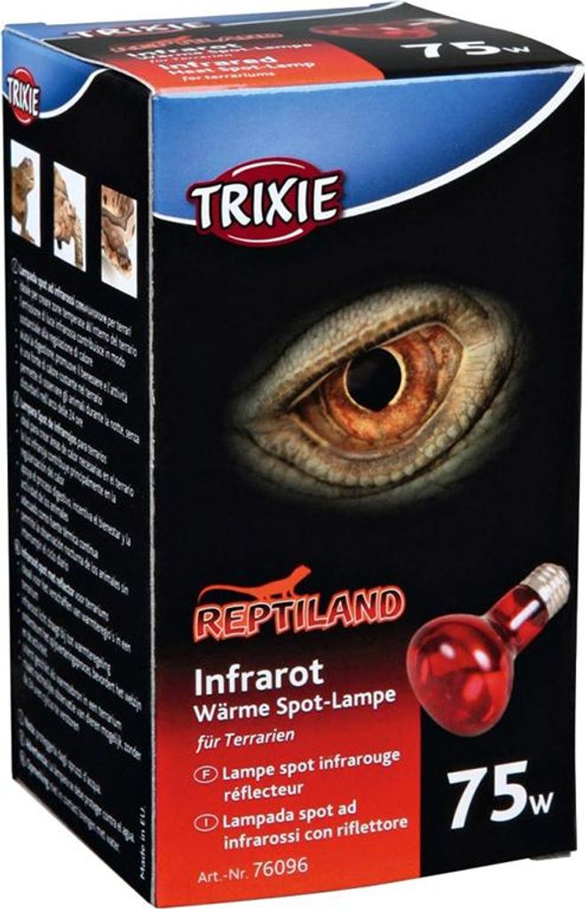 Trixie Infrarood warmtestraallamp, diameter 63 x 100 mm, 75 Productafbeelding 