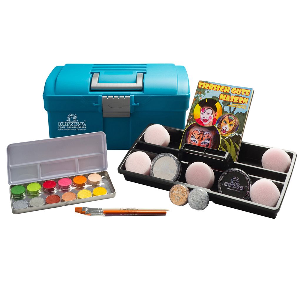 Eulenspiegel Tiermasken Schmink-Koffer