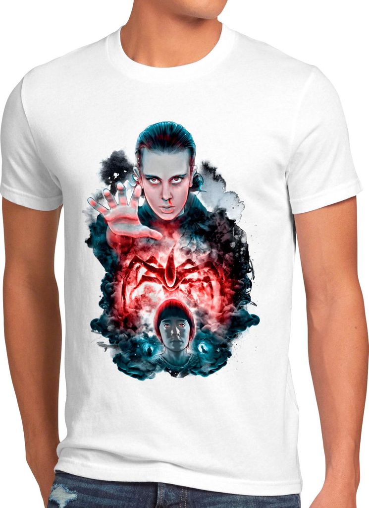 style3 Elfie Herren T-Shirt monster things eleven dämon