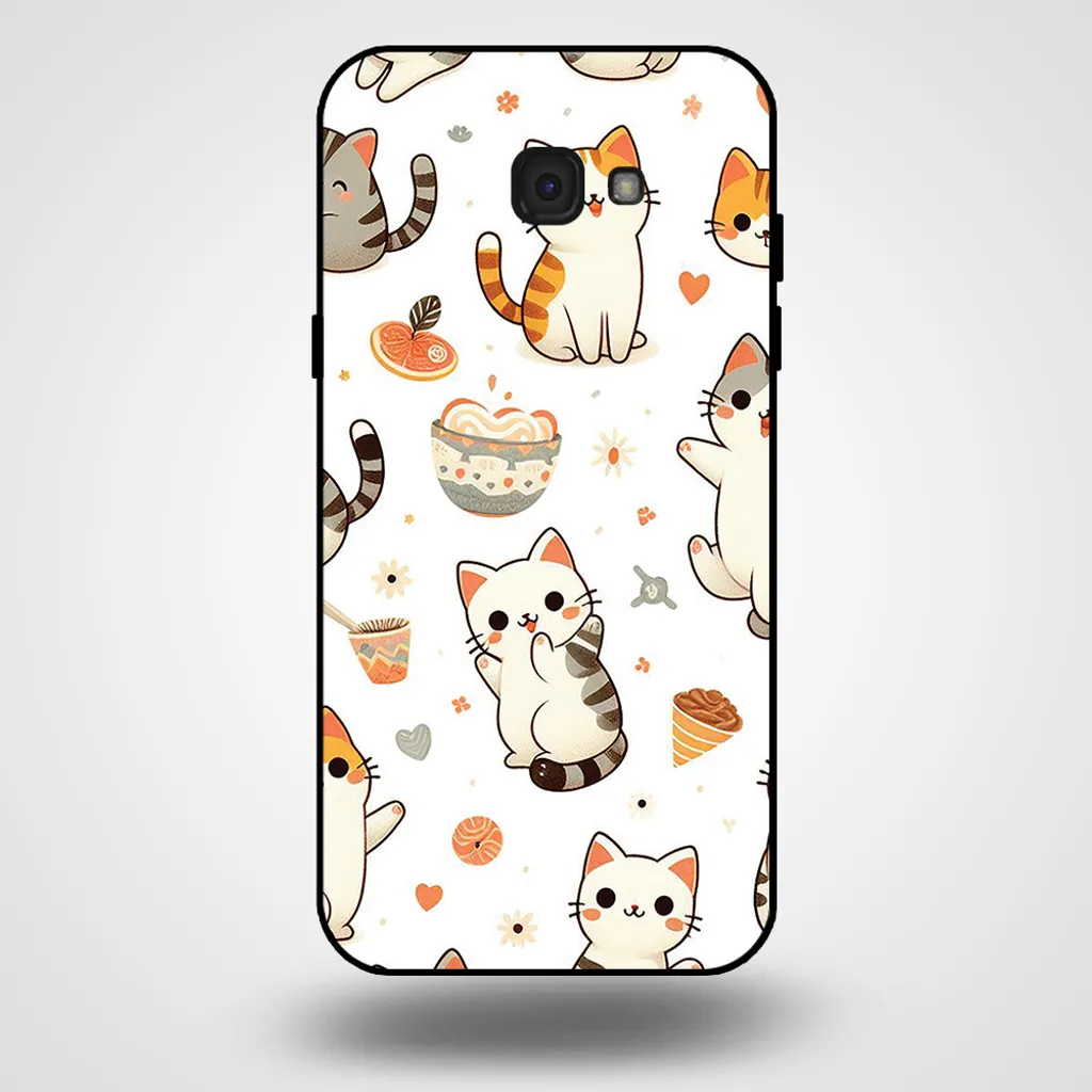 Cover Gatti Samsung Galaxy A7 2017 - Custodia TPU Smartphonica Morbida
