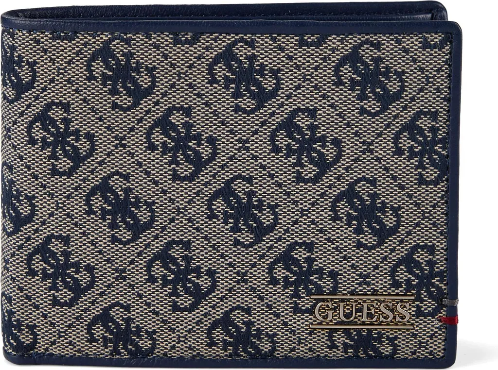Portefeuille RFID Guess Boston 12 cm - Sécurité et Design Compact
