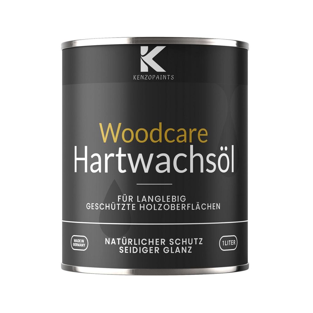 Kenzopaints Woodcare Hartwachsöl - 1Liter Produktbild 