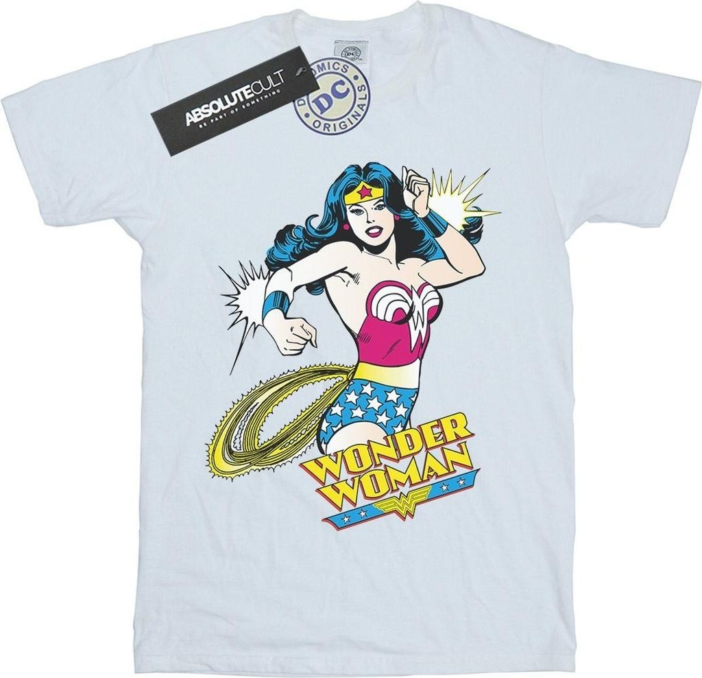 DC Comics - T-Shirt für Damen BI19370 (3XL) (Weiß)