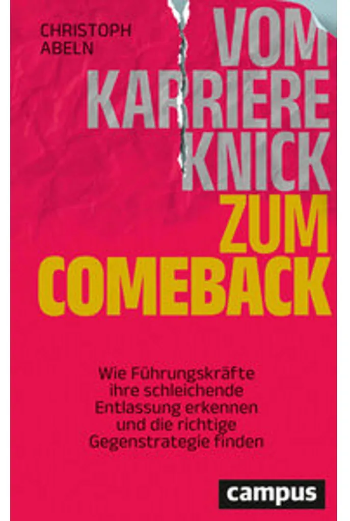 Relancer sa carrière avec le livre Vom Karriereknick zum Comeback pro