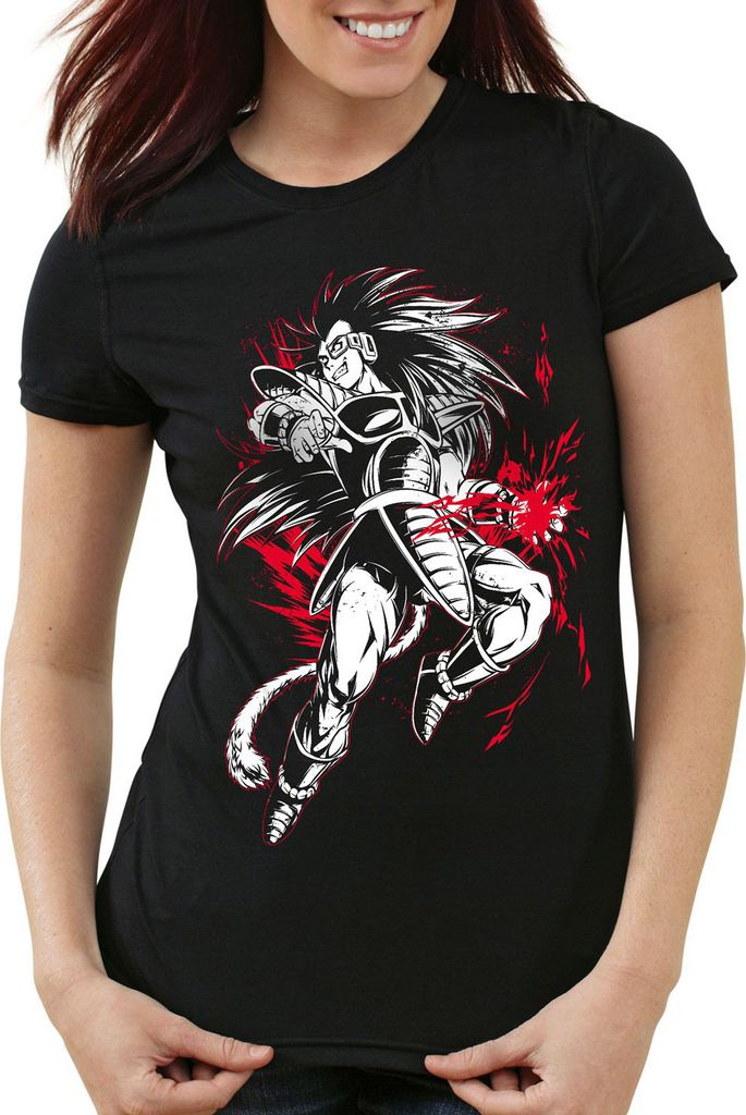 style3 Beast Mode On Damen T-Shirt roshi ball z roshi songoku, Größe:S