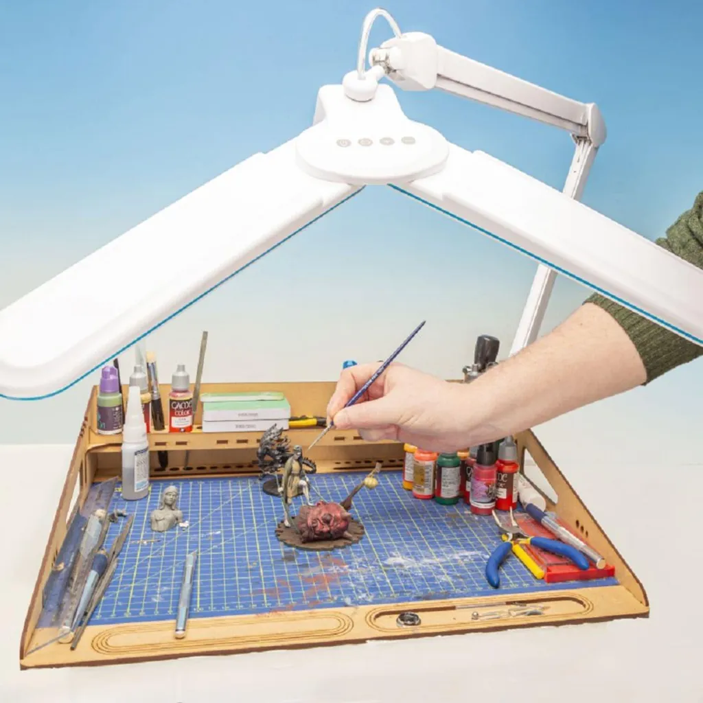 Lampe de travail LED Lightcraft Double-Head à intensité variable pro - 2