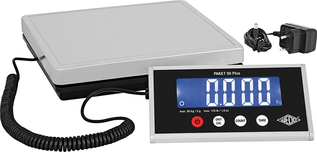 WEDO 50 7605005 Elektroniczna waga paczkowa Parcel 50 Plus Zdjęcie produktu 