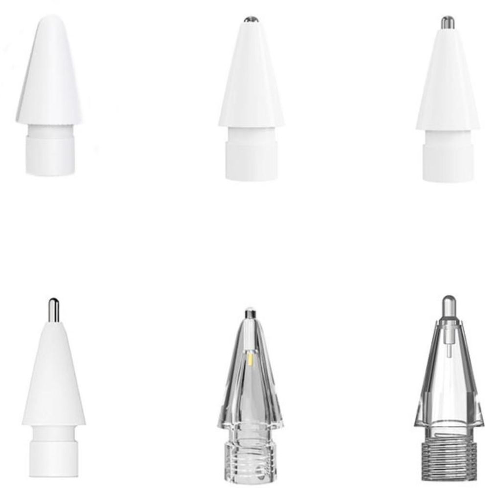 INF Mehrfarbige Ersatzspitzen für Apple Pencil PA6 Kupfer Twist On 6er Set