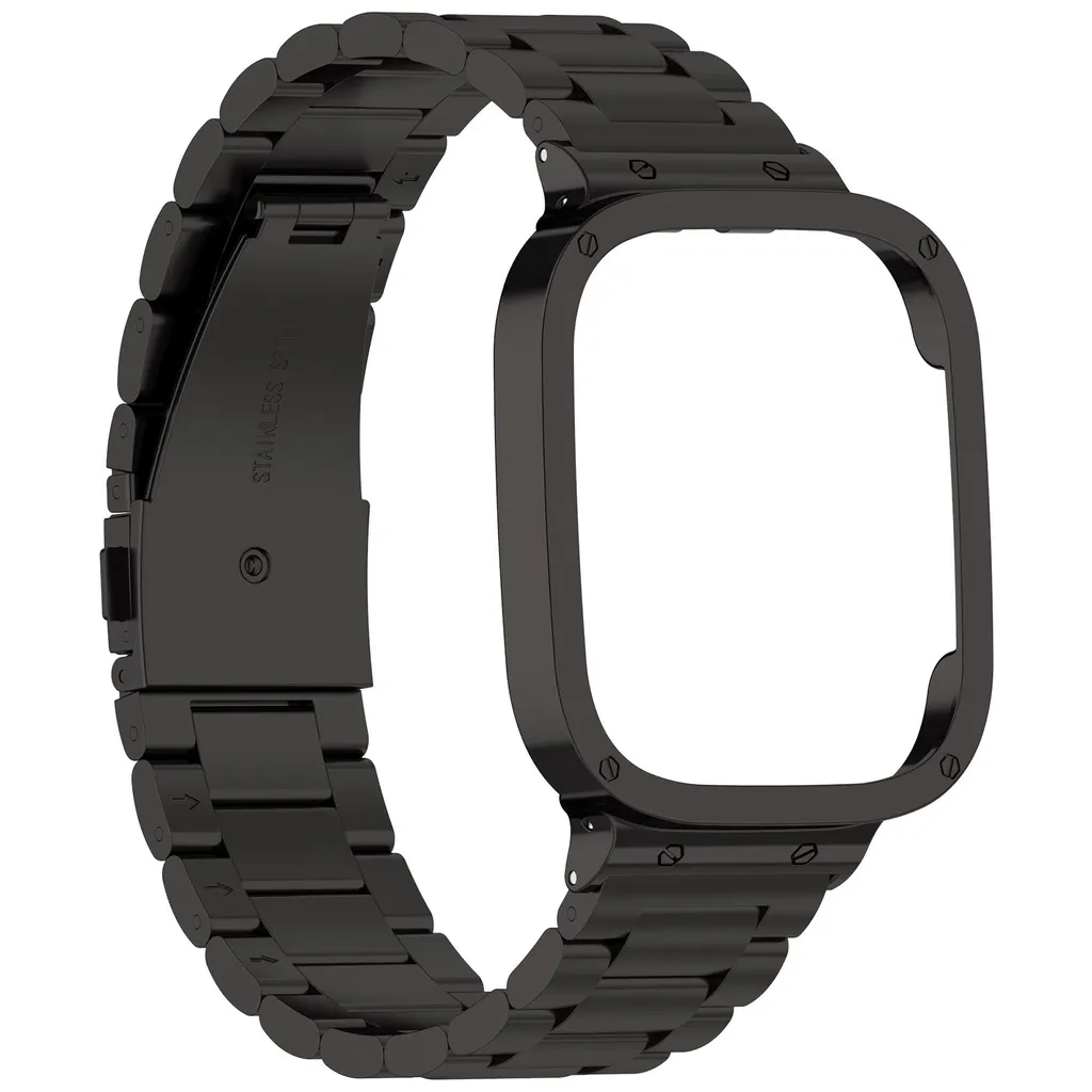 Cinturino Acciaio Nero per Samsung Galaxy Watch e Garmin - INF 2026