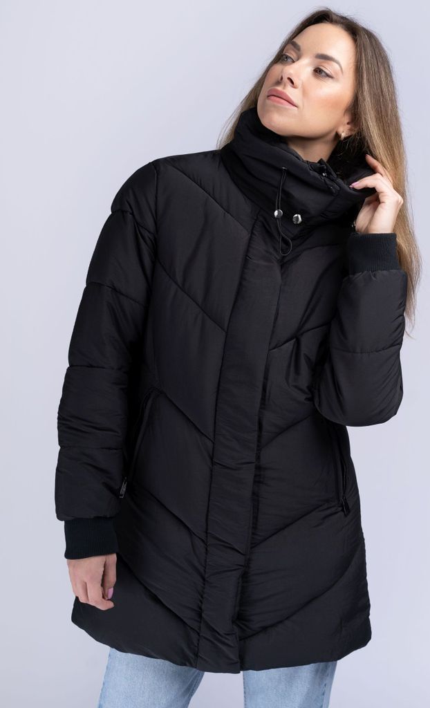 Frauen Winterjacke BEELEY Black S Lonsdale