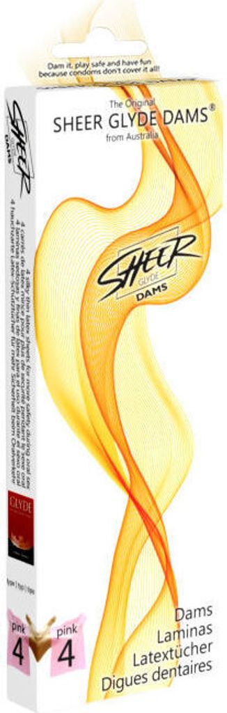 SHEER GLYDE - Latexové orální bariéry s jahodovou příchutí Obrázek produktu 