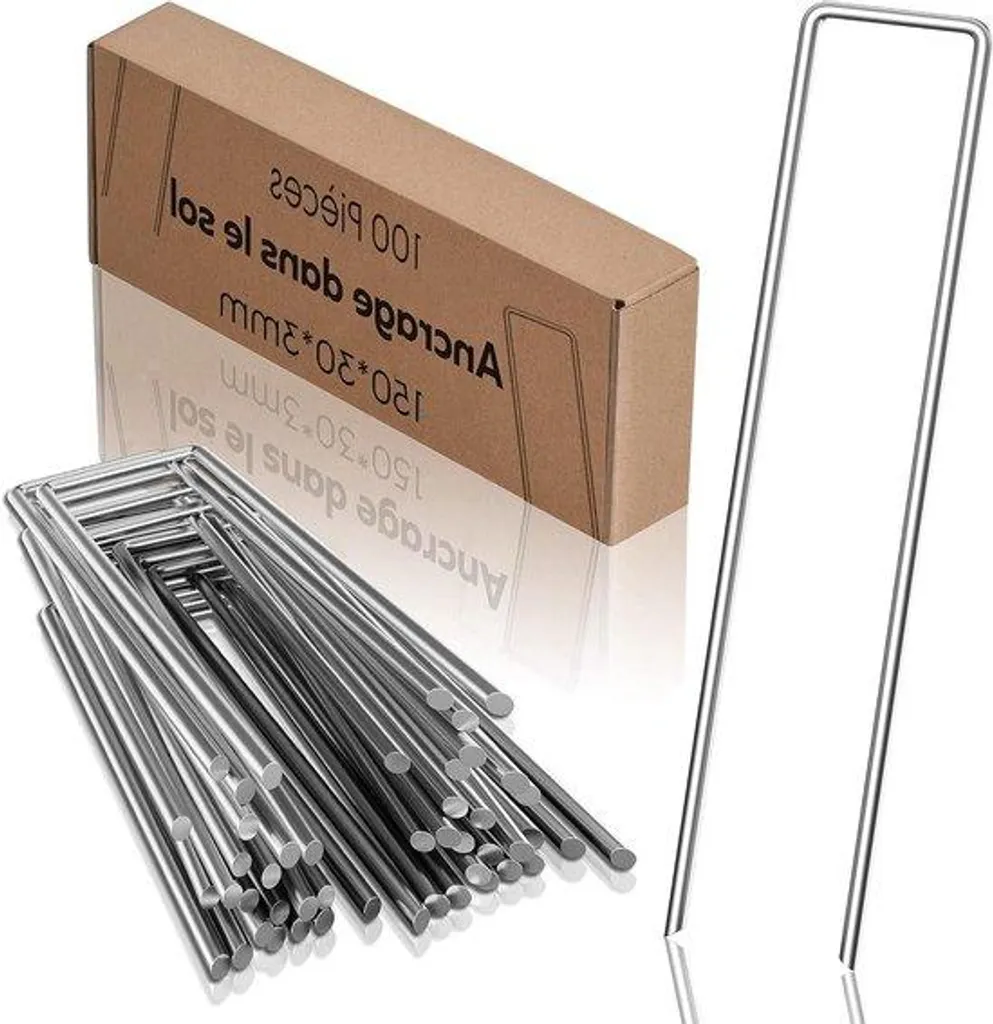 Anneaux de fixation pour bâche et tente de camping - Ø 3 mm - lot extérieur