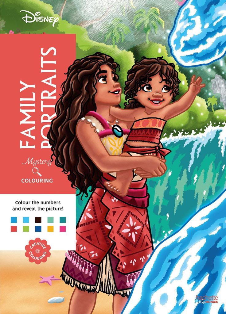 Mystery Colouring - Family Portraits Produktbild 