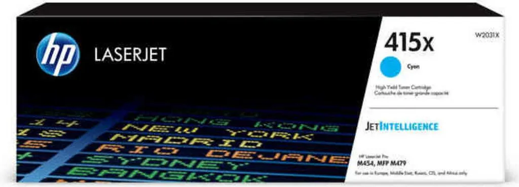 Toner HP W2031X Jaune Cyan : Évitez les Traces et Imprimez sans Limite