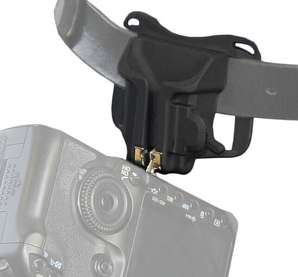 Guertelclip, Kamerahalterung fuer den Guertel fuer DSLR & Kompaktkameras - Kamera Guertel Clip - Camera Belt Holster