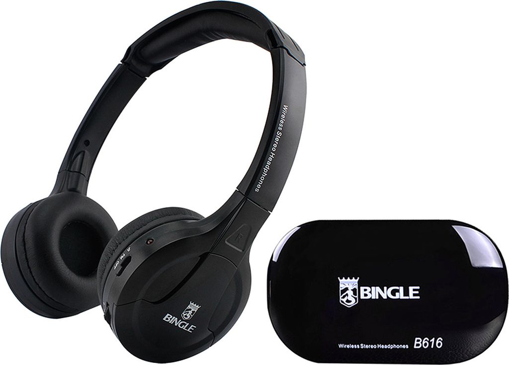 B616 kabelloses Stereo-FM-Headset + Sender, Produktbild 