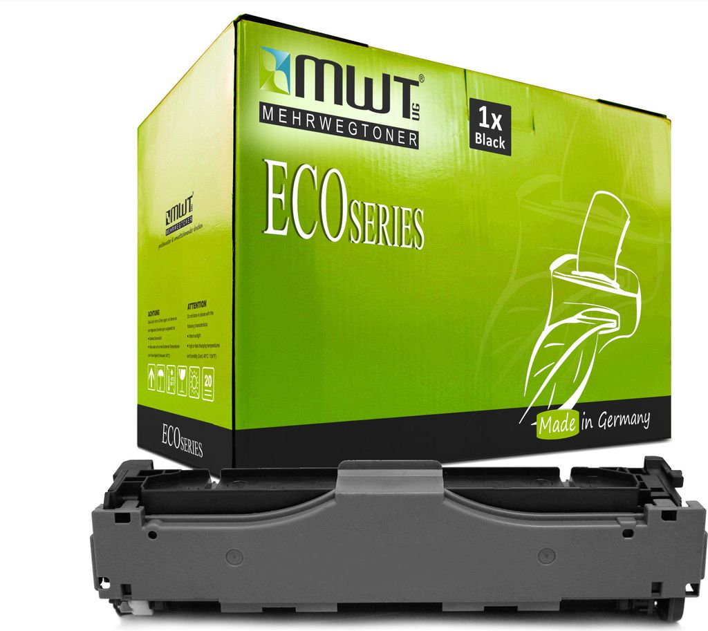 1 Mehrwegtoner kompatible Lasertoner ersetzt HP CE410X 305X Schwarz