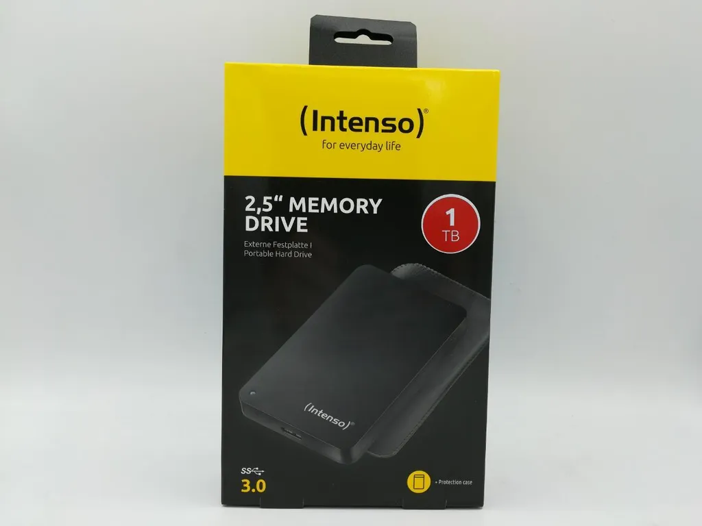 Hard Disk Esterno 1TB Intenso Memory Drive USB 3.0 Nero Opaco - 14