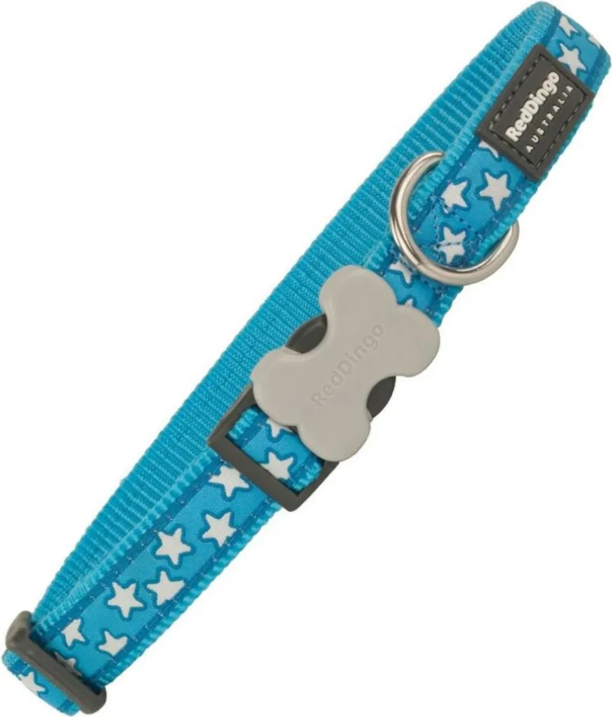 Collare Cani Red Dingo Style Stars 2 x 31-47cm | Robustezza e Stile - 2