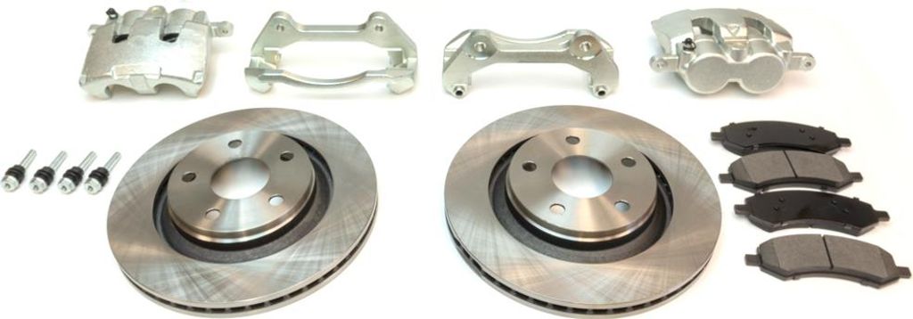 Bremsen Upgrade Set vorne Big Brake Jeep Wrangler JK 07-18