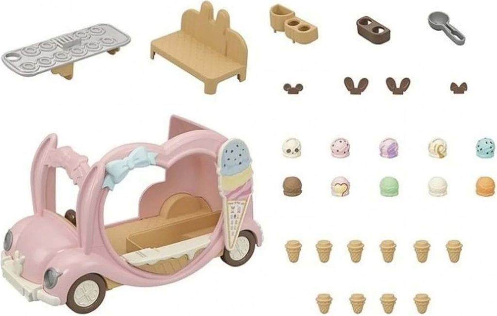 Sylvanian Families 5651, Zmrzlinárska dodávka, 3 rok / Obrázok produktu 