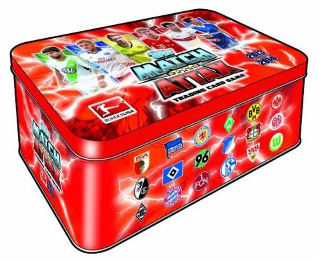Sammeldose Topps Match Attax 2013-2014 * STRENG LIMITIERT * Produktbild 