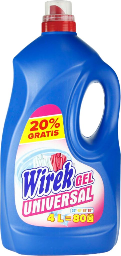Wirek żel do prania uniwersalny 80 prań 4 litry Zdjęcie produktu 