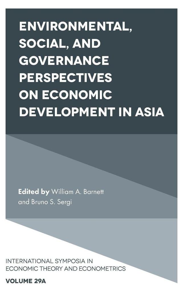 Environmental, Social, and Governance Perspectives on Economic Development in Asia
