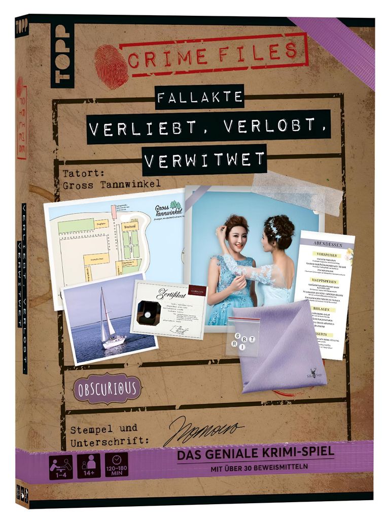 Kriminálne spisy - Súbor prípadov: Zamilovaný, zasnúbený, Obrázok produktu 