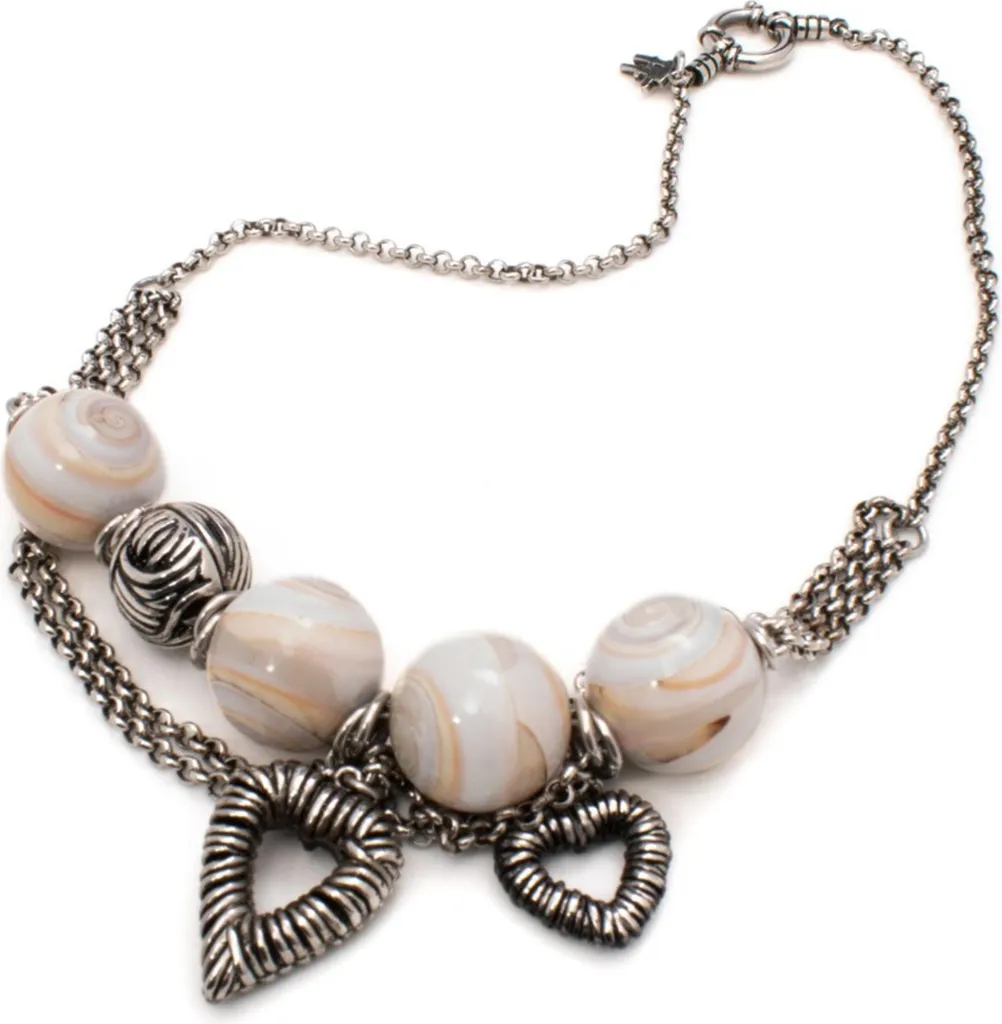 Bijou Folli Follie 4N0T052KP en Argent et Cristaux Éclatants de Luxe