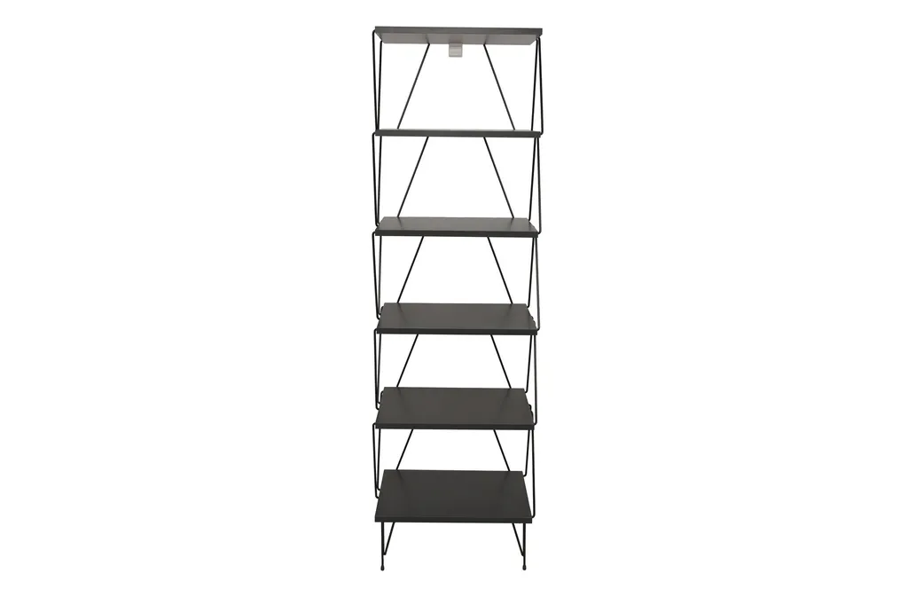 Bibliothèque Skye Decor Balaban KLN Anthracite 165x48x31cm Design Chic
