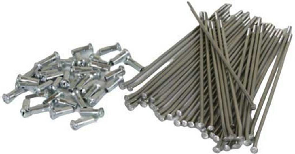 Gurpil 37208 Speichen 36 Einheiten Silber 220 X 3.50 mm Silber 220 X 3.50 mm