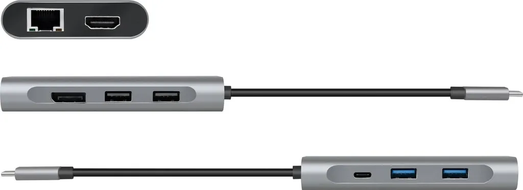 Station d'accueil USB-C pour Télétravail Double Écran 4K et Ethernet Pro