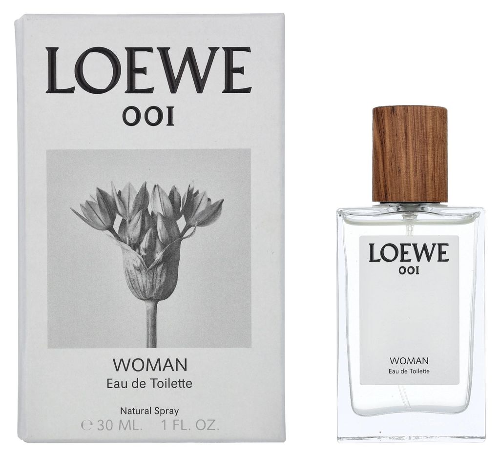 LOEWE Perfumes 001 Woman, Frauen, 30 ml, Flasche, ALCOHOL – Produktbild 